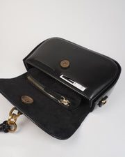 Classic Flap Bag Mini Glossy Black