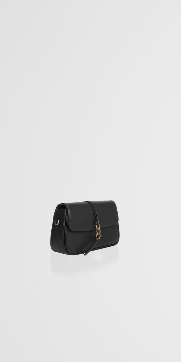 Classic Flap Bag Midi Black