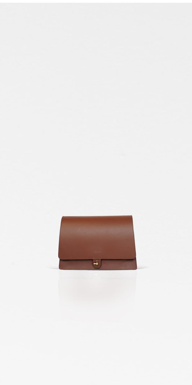 Flap Bag Mini Classic Brown